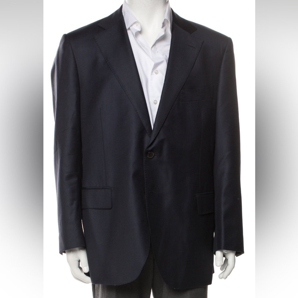 Suitsupply 2-Button Navy Blazer 48S Wool